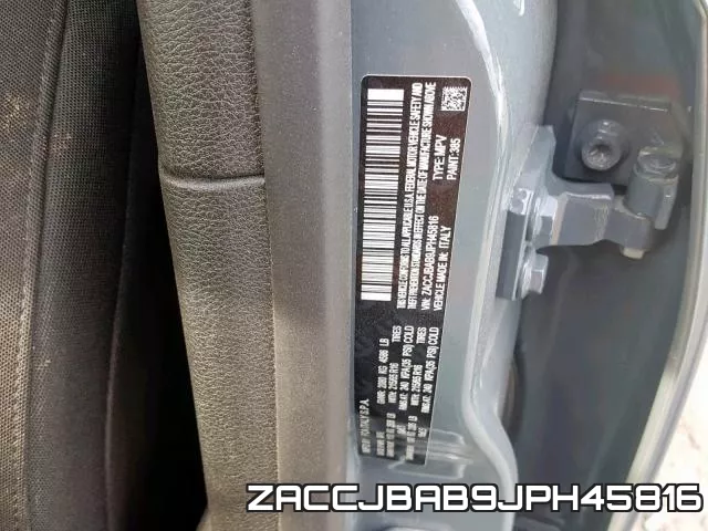 ZACCJBAB9JPH45816 фото 2
