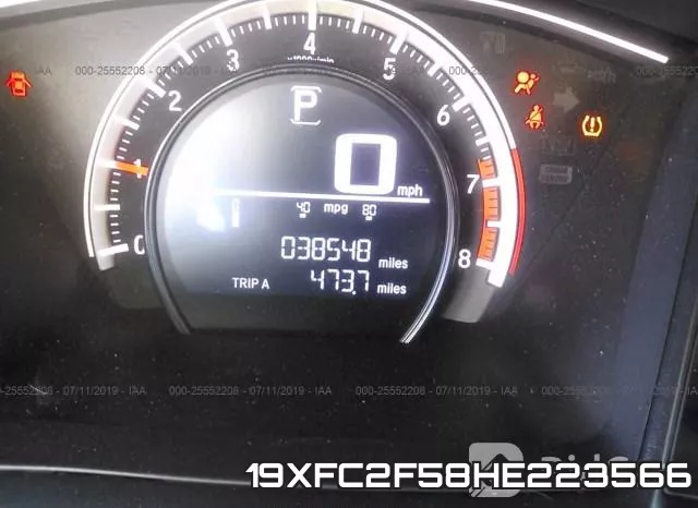 19XFC2F58HE223566 фото 8