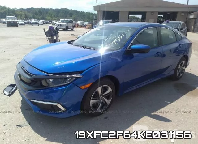 19XFC2F64KE031156 фото 3