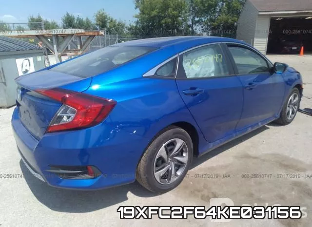 19XFC2F64KE031156 фото 5