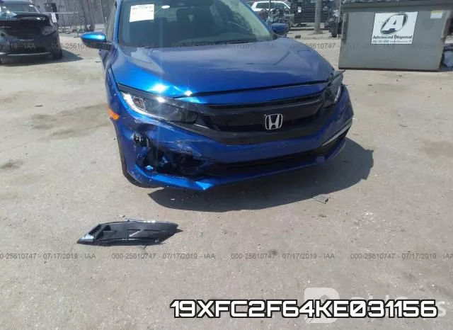 19XFC2F64KE031156 фото 7