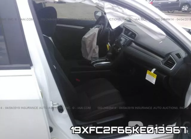 19XFC2F66KE013967 фото 6