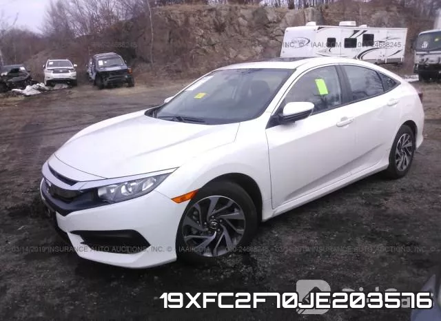 19XFC2F70JE203576 фото 3