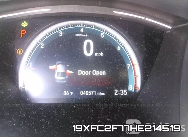 19XFC2F77HE214519 фото 8