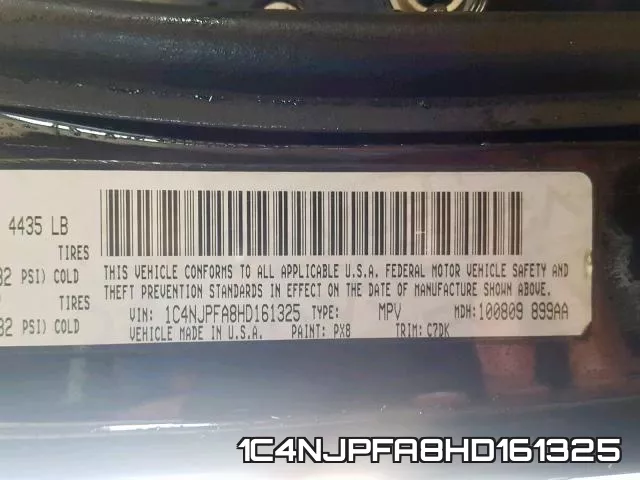 1C4NJPFA8HD161325 фото 2