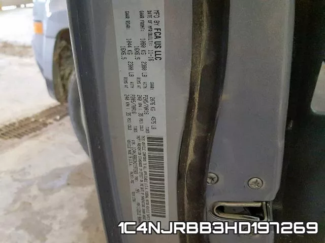 1C4NJRBB3HD197269 фото 2