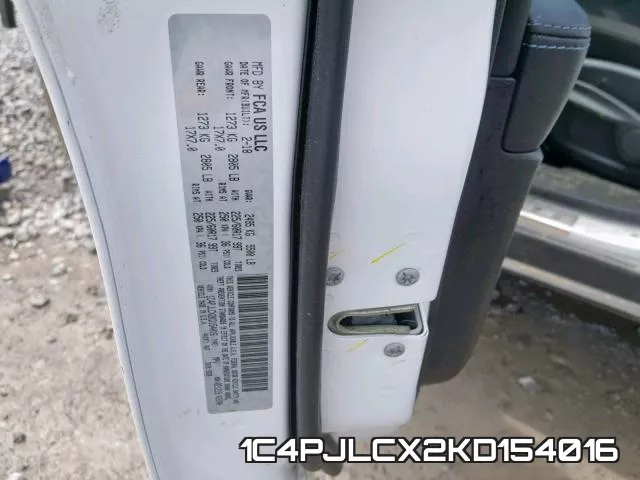 1C4PJLCX2KD154016 фото 2