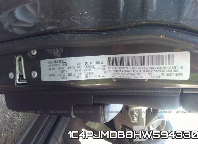 1C4PJMDB8HW594330 фото 10