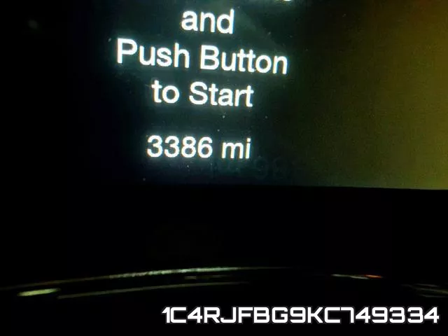 1C4RJFBG9KC749334 фото 9