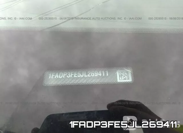 1FADP3FE5JL269411 фото 10