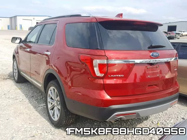 1FM5K8F88HGD40958 фото 4