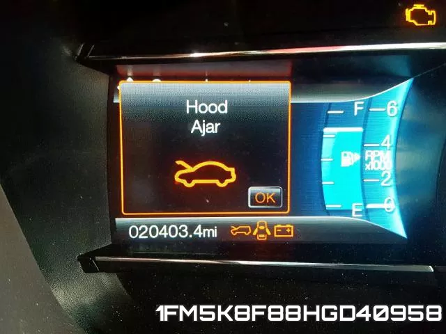 1FM5K8F88HGD40958 фото 9