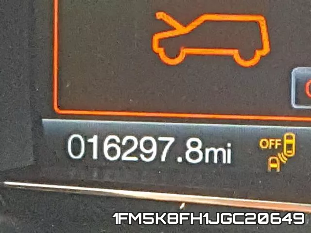 1FM5K8FH1JGC20649 фото 9
