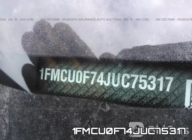 1FMCU0F74JUC75317 фото 10