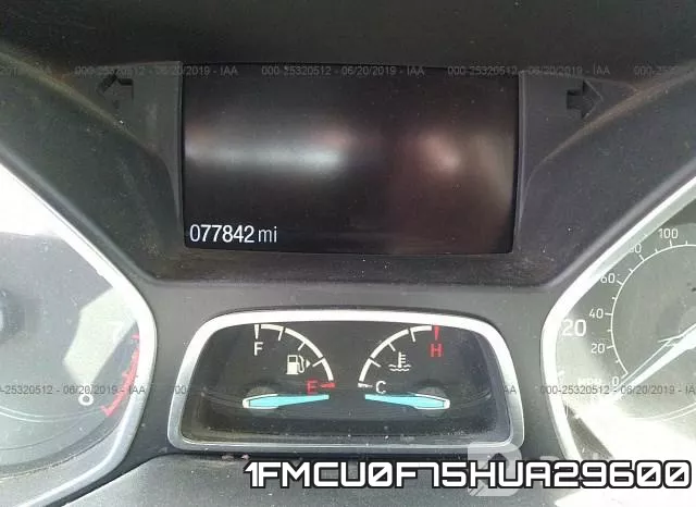 1FMCU0F75HUA29600 фото 8