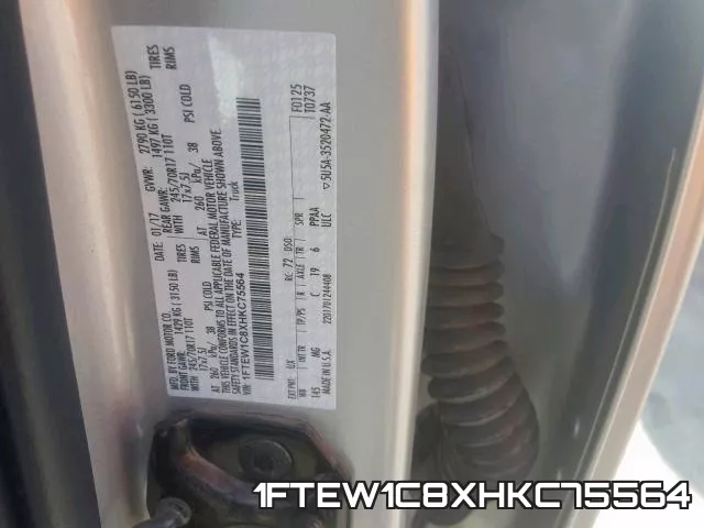 1FTEW1C8XHKC75564 фото 2