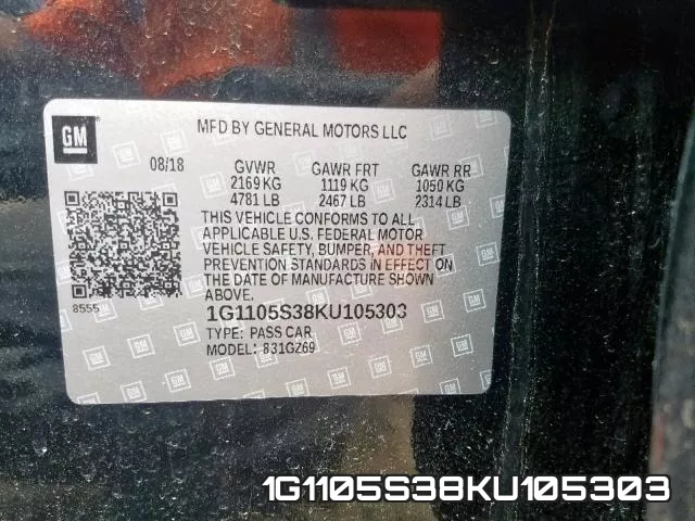 1G1105S38KU105303 фото 2