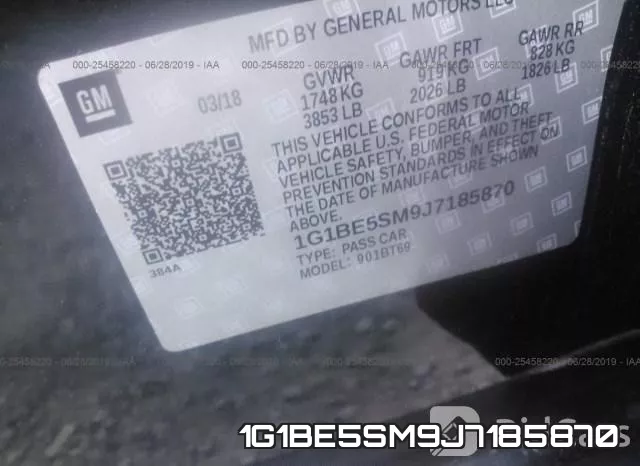 1G1BE5SM9J7185870 фото 10