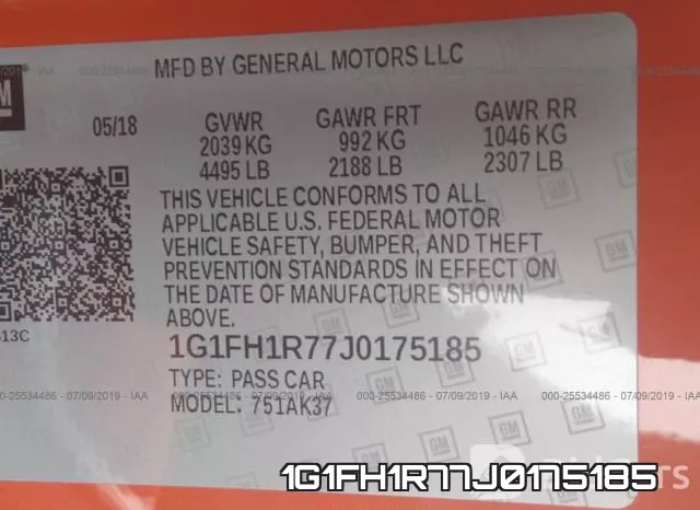 1G1FH1R77J0175185 фото 10