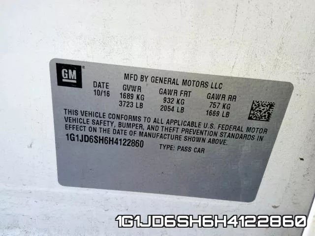 1G1JD6SH6H4122860 фото 2
