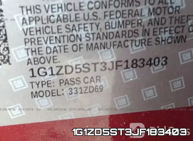 1G1ZD5ST3JF183403 фото 10