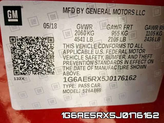 1G6AE5RX5J0176162 фото 2