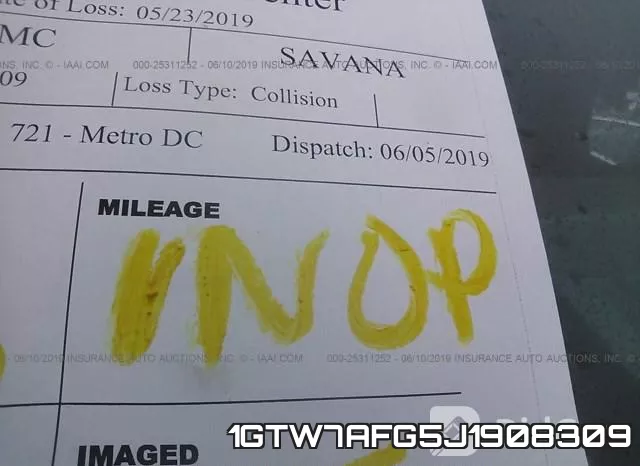 1GTW7AFG5J1908309 фото 8