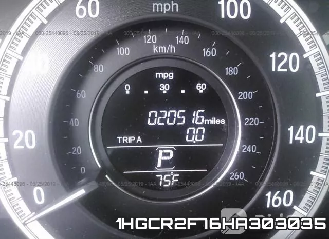 1HGCR2F76HA303035 фото 8