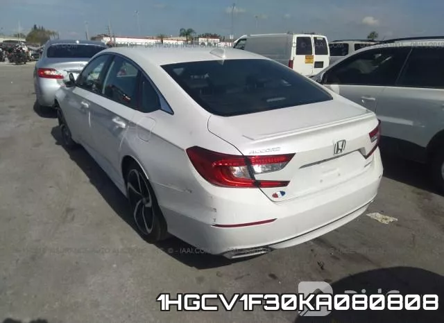 1HGCV1F30KA080808 фото 4