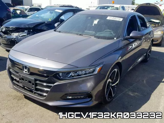 1HGCV1F32KA033232 фото 3