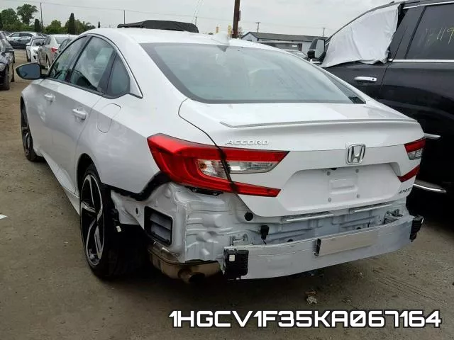 1HGCV1F35KA067164 фото 4