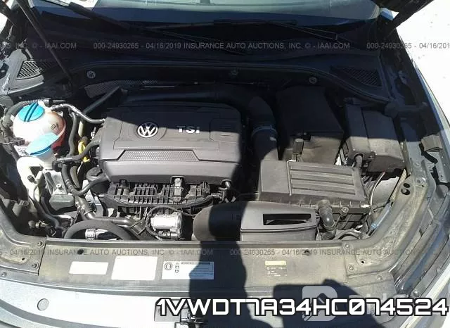 1VWDT7A34HC074524 фото 2