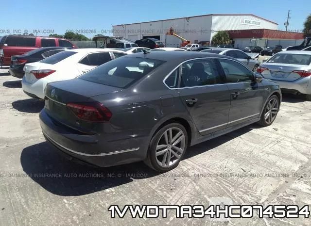 1VWDT7A34HC074524 фото 5