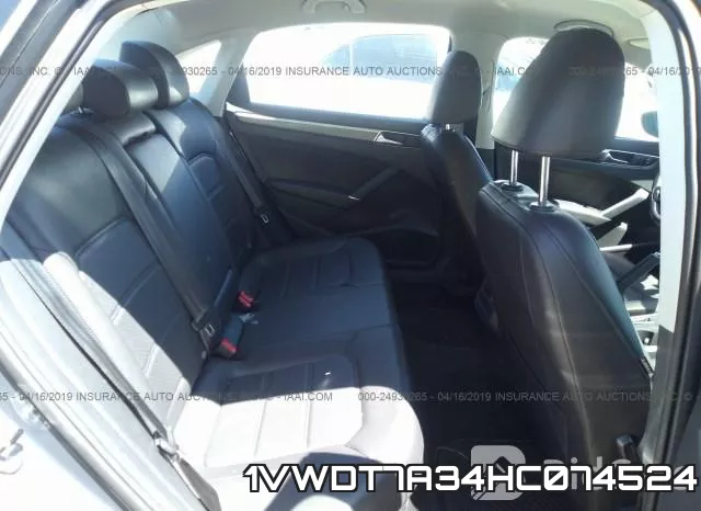 1VWDT7A34HC074524 фото 9