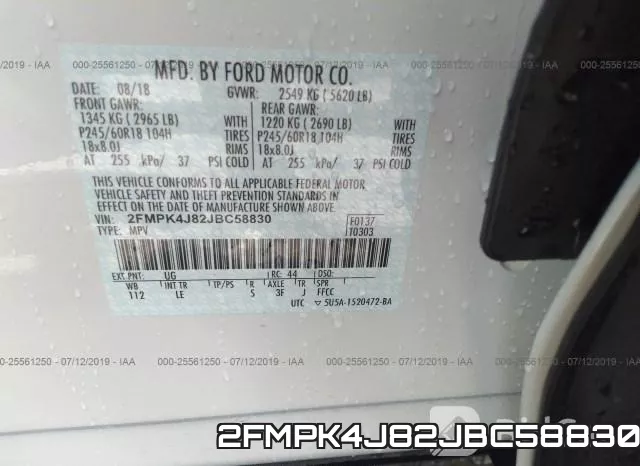 2FMPK4J82JBC58830 фото 10
