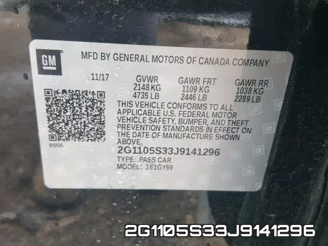 2G1105S33J9141296 фото 2