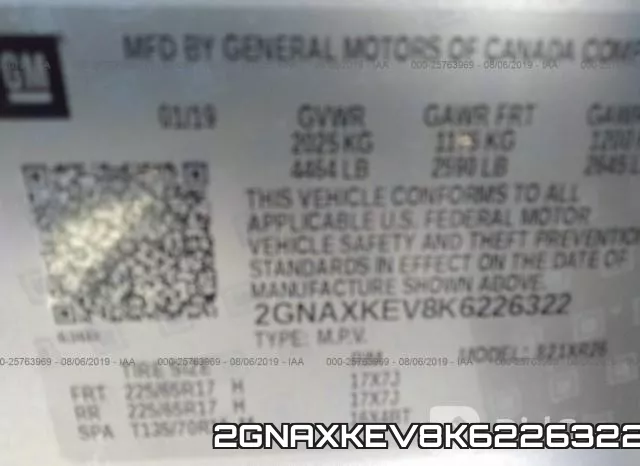 2GNAXKEV8K6226322 фото 10