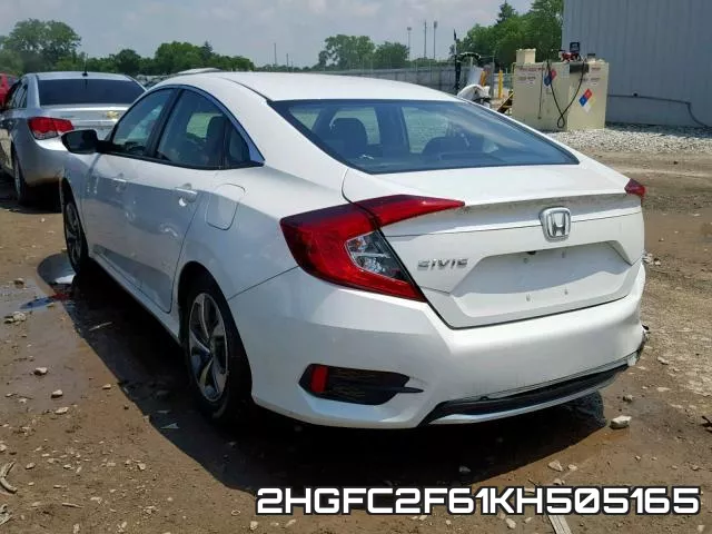 2HGFC2F61KH505165 фото 4