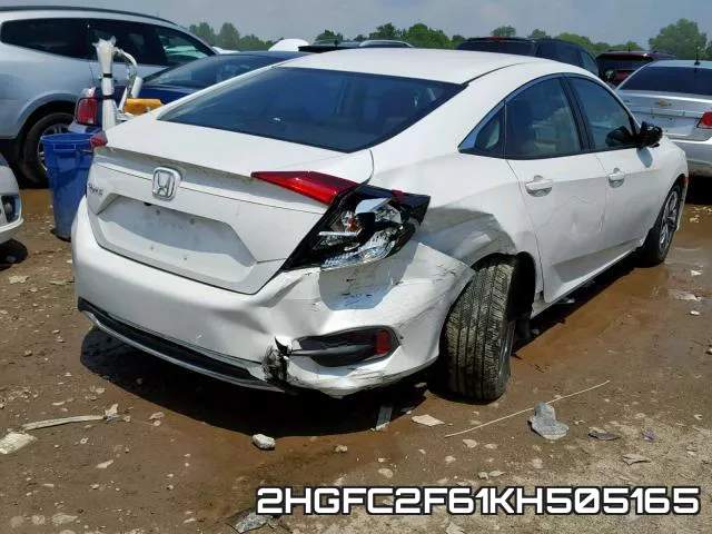 2HGFC2F61KH505165 фото 5