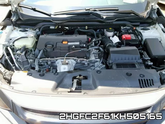 2HGFC2F61KH505165 фото 8