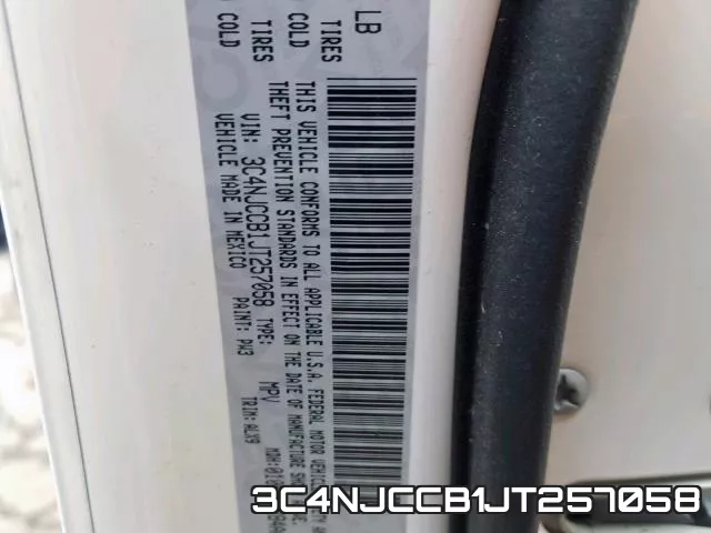 3C4NJCCB1JT257058 фото 2