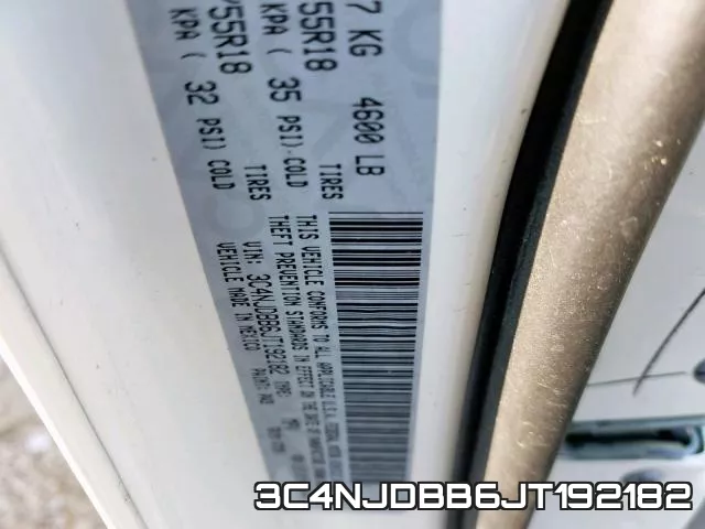 3C4NJDBB6JT192182 фото 2