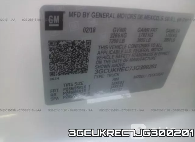 3GCUKREC7JG300201 фото 10