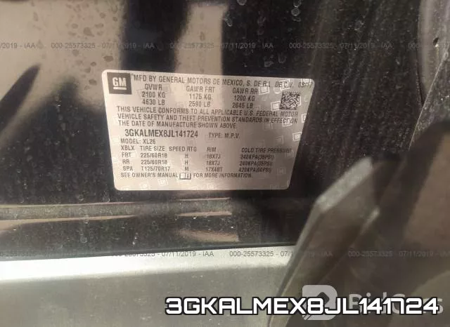 3GKALMEX8JL141724 фото 10