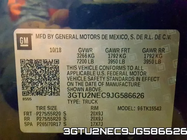 3GTU2NEC9JG586626 фото 2