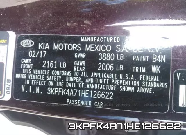 3KPFK4A71HE126622 фото 10
