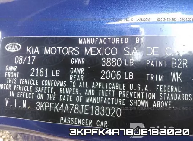 3KPFK4A78JE183020 фото 10
