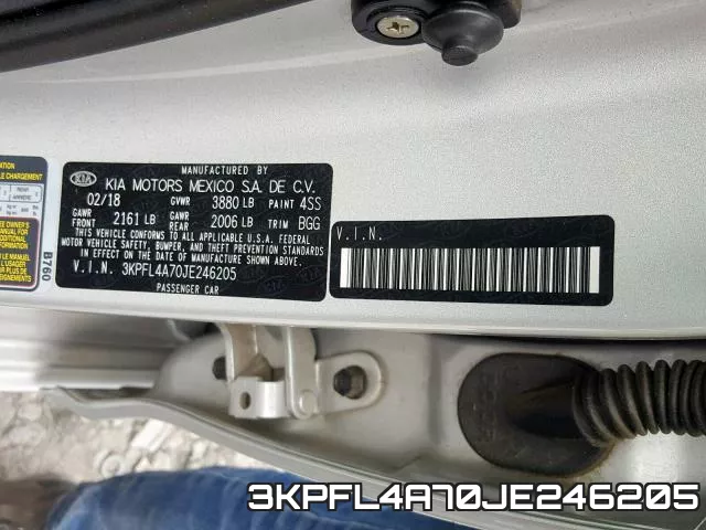 3KPFL4A70JE246205 фото 2