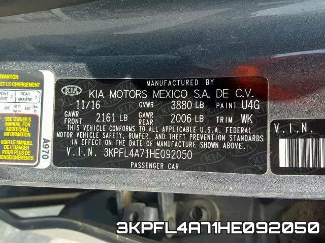 3KPFL4A71HE092050 фото 2