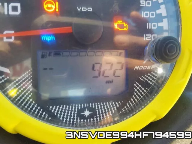3NSVDE994HF794599 фото 2